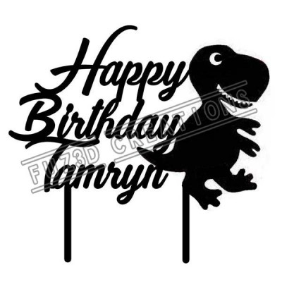 Happy Birthday - Dinosaur Theme