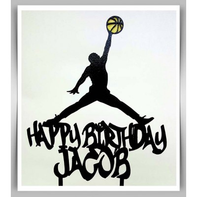 Happy Birthday - Basketball Jump Man Theme