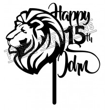 Happy Birthday - Lion Theme