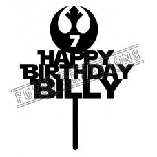 Happy Birthday - Star Wars Rebel Alliance Theme