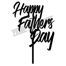 Happy Fathers Day - Modern Cursive