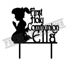 First Holy Communion - Praying Girl